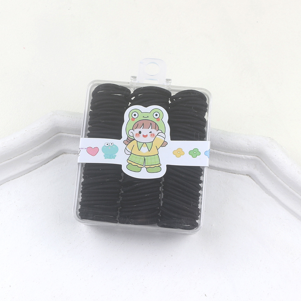 04 # kotak tiga kisi hitam mengkilap