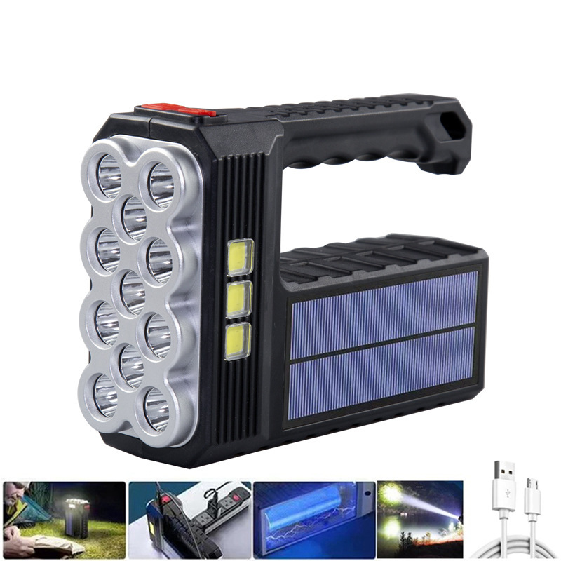 LED super bright travel handheld spotlight for camping