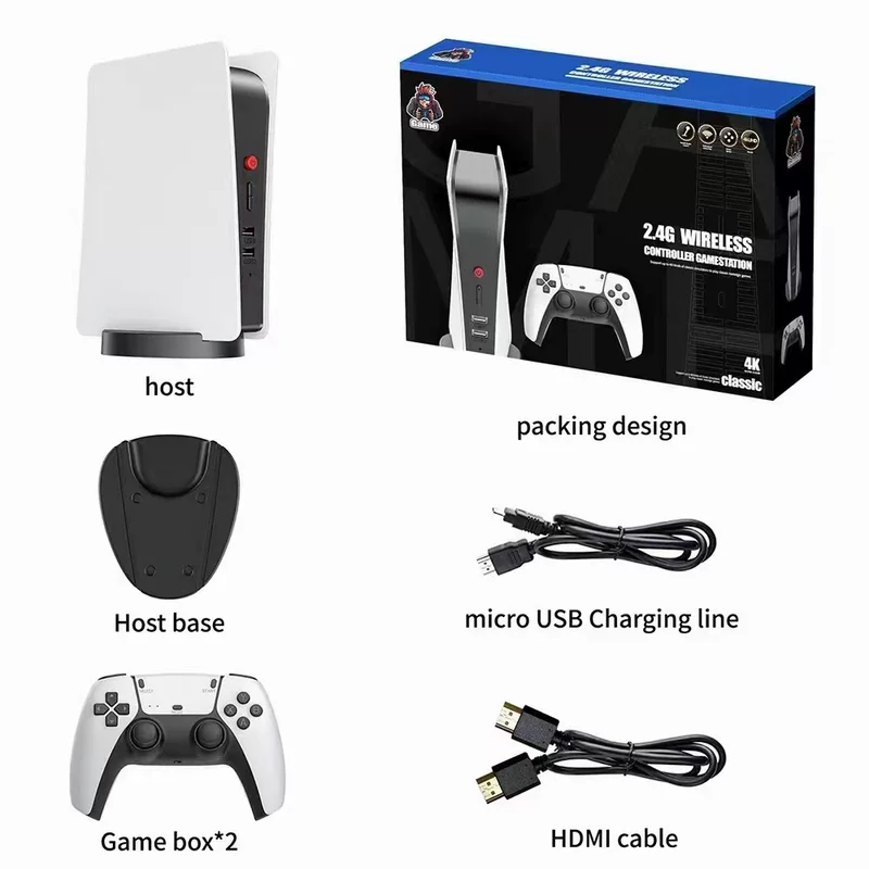 M5 game 2.4G HD HDMI wireless 4K double PS1