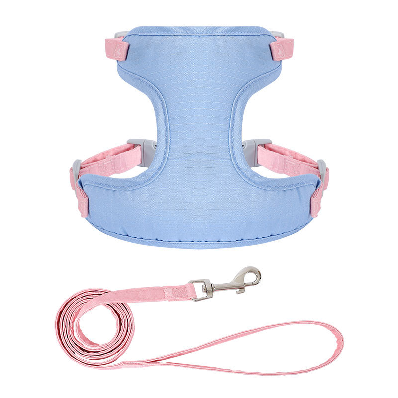 Correa de gato transfronteriza anti-rotura gato especial caminar cuerda chaleco gato cadena pequeña leche gato cuerda en forma de I