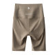 Dragonfly Shark Pants Women's Summer Thin Leggings Outer Wear High Waist Five-point Riding Pants Pressure Shaping Barbie Pants Grey