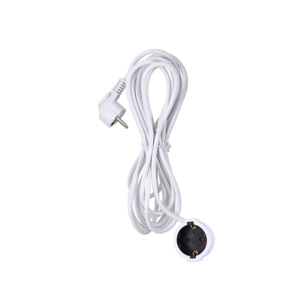 Inserto europeo transfronterizo WINNINGSTAR 3*1 cuadrado Nuevo cable de alimentación de cobre puro de PVC longitud total 5 metros cable de extensión interior