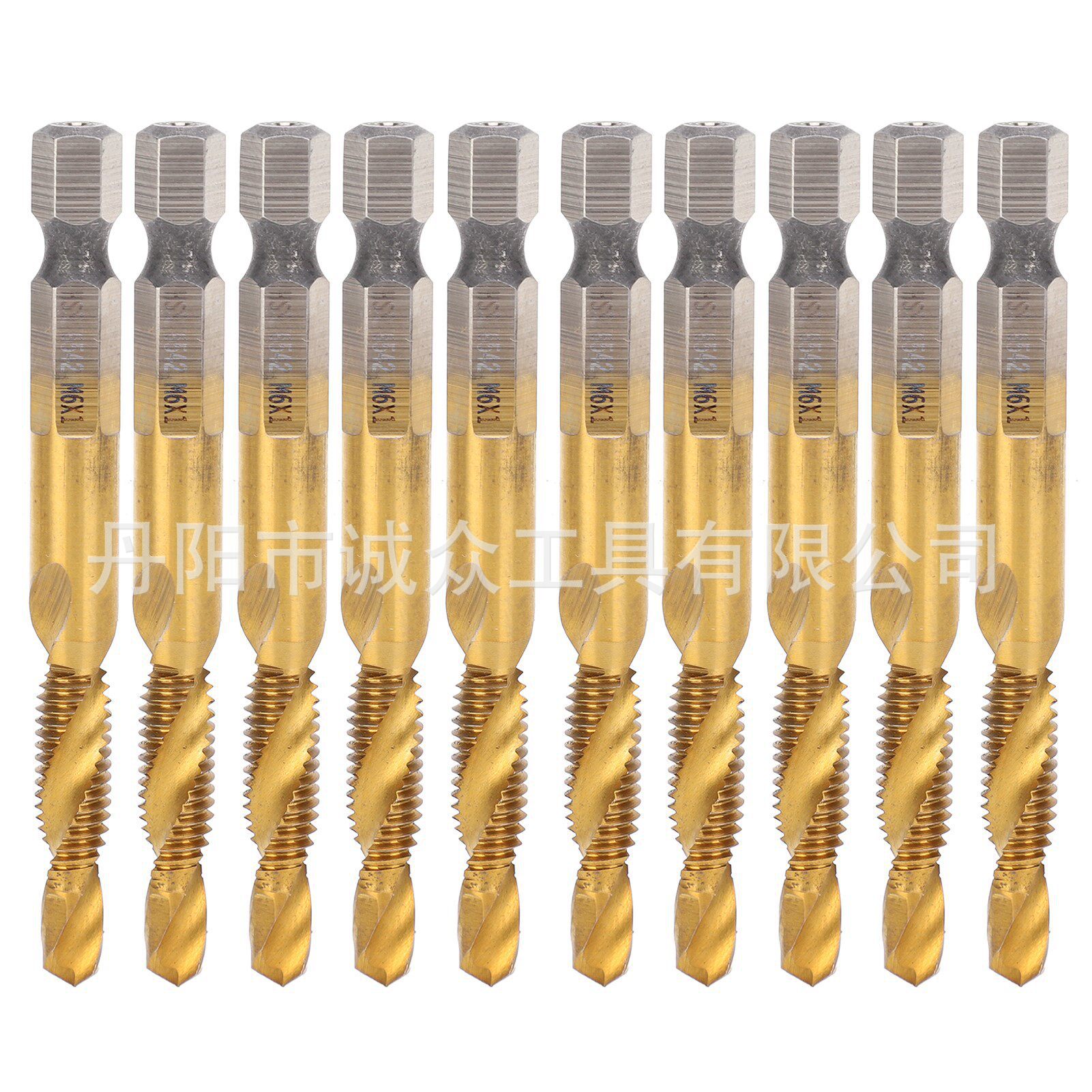 Cone de tornillo para taladro eléctrico compuesto multifuncional transfronterizo de venta caliente taladro hexagonal tapping broca máquina de ensamblaje