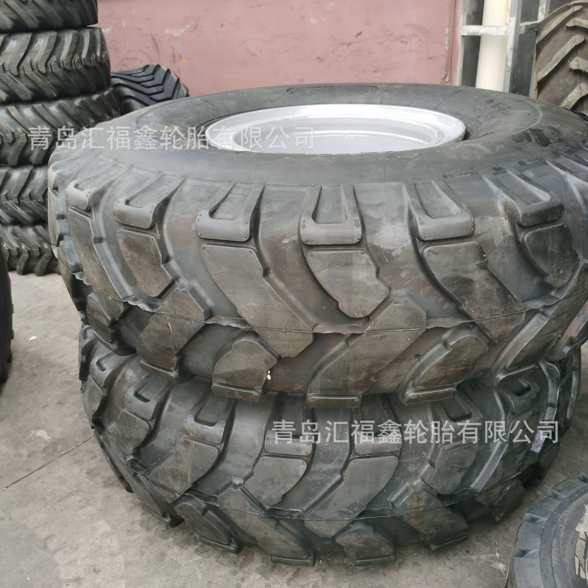 配套运粮改装拖车轮胎拖斗用农机轮胎1800-24 18.00-24可定钢圈