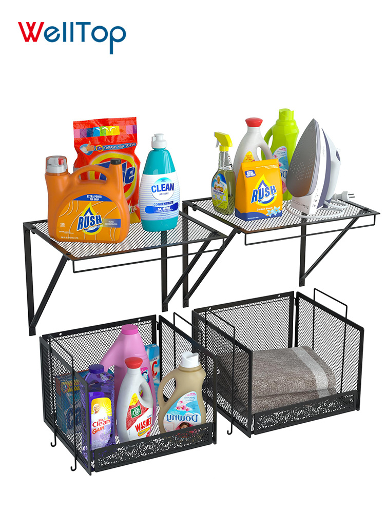 접이식 책상 매달려 보관 바구니 [레이스 스타일]]