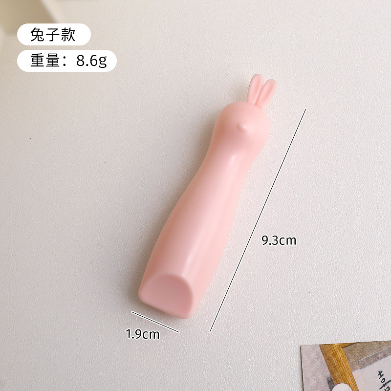 Cuchillo de dibujos animados creativo lindo dibujos animados cuchillo de corte de papel portátil cuchillo de cuentas de mano nube gato