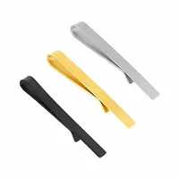 AliExpress Amazon новый стиль из нержавеющей стали зеркальный полированный галстух для галстука мужской одежды минималистский рубашка клип на месте