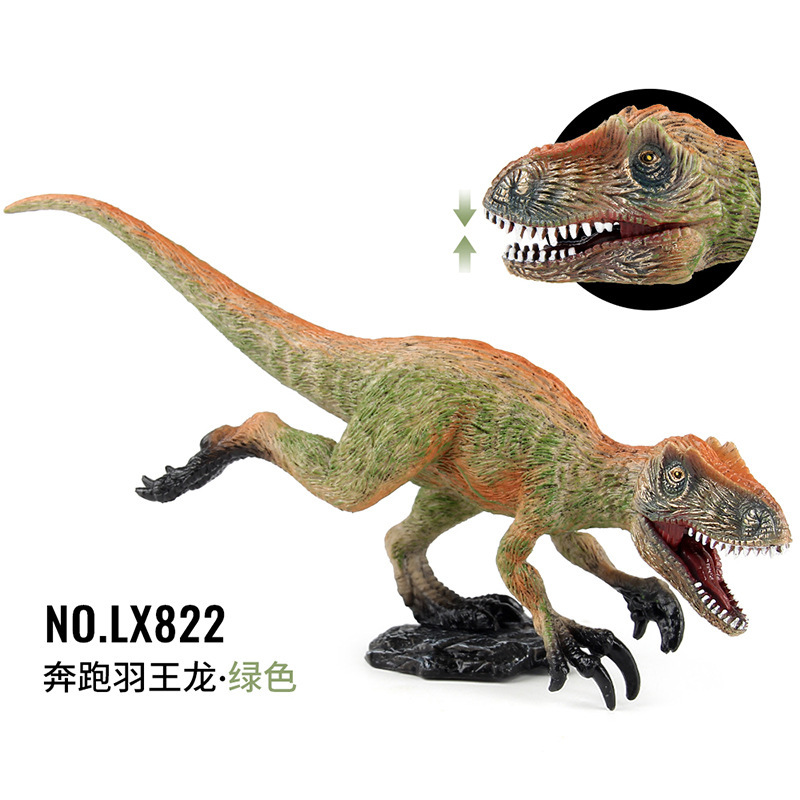 Juguetes de dinosaurios de exportación transfronteriza Triceratosaurus velociraptor Sur Zoosaurus modelo de animales juguetes ornamentales