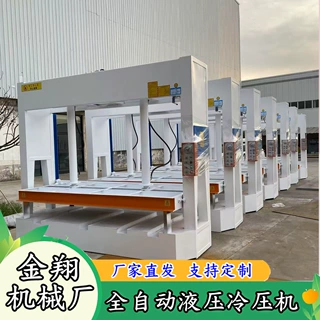 蜂窝门板50吨冷压机 保温一体板双缸压合机 定制大型胶合板压机