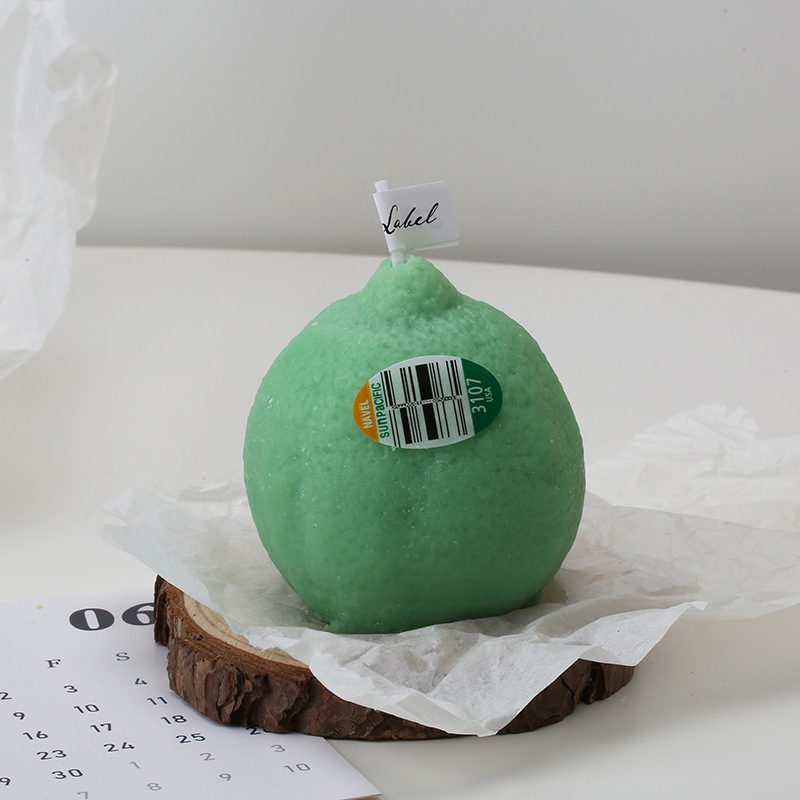 Realistisk citronlys til aromaterapi og boligindretning_voghion.com