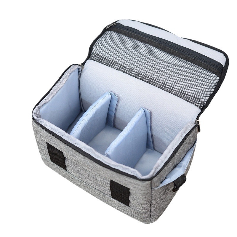 SLR 카메라 가방 남성 어깨 카메라 가방 디지털 여성 내마모성 크로스 바디 가방 공장 직접 저장 가방 유니버설