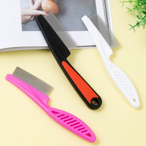 Pet comb Teddy dog ​​and cat flea comb large flea removal fine tooth comb pet comb pet supplies
