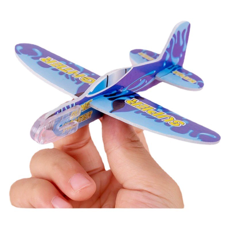 Мини-ручной бросок маленький самолет пенный цвет детская игрушка авиационная модель ларька подарок детский сад трансграничный Эксклюзив