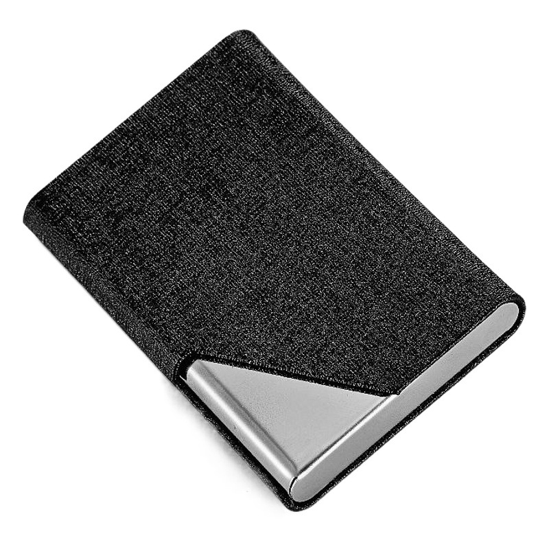 Caja de Tarjetas de Visita de Acero Inoxidable Personalizada con Logotipo del Fabricante, Regalos al por Mayor, Porta Tarjetas de Visita Metálico, Regalo Promocional Empresarial