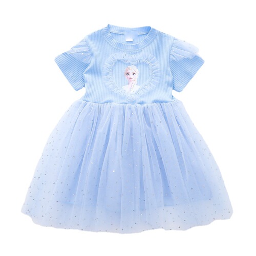  Spring and Autumn New Girls' Dresses Little Girls Style Salsa Princess Dresses
