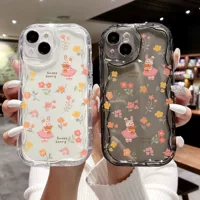 Apple, iPhone12, свежий совместимый кремовый чехол для телефона, с цветочным принтом, 12прот+макс