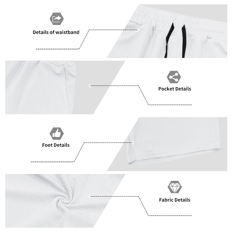 Men's Casual Henley Short Sleeve T-Shirt And Shorts Set Comfort-Focused Polyester Design for Summer_viptrois.com