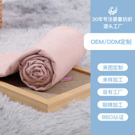 工厂加工春秋100%桑蚕丝儿童盖毯空调婴幼儿真丝拉绒午睡毯