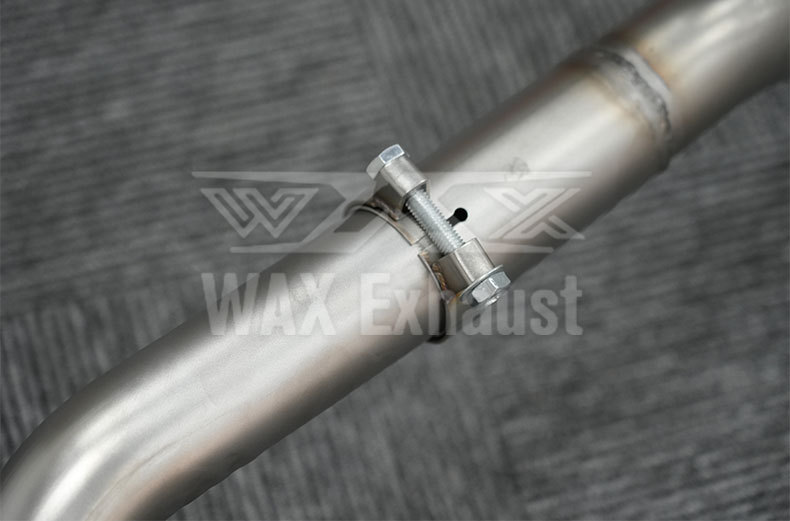 Car Exhaust System Modification Suitable for 2015-2022 Ford Raptor F150 Stainless Steel Exhaust Pipes