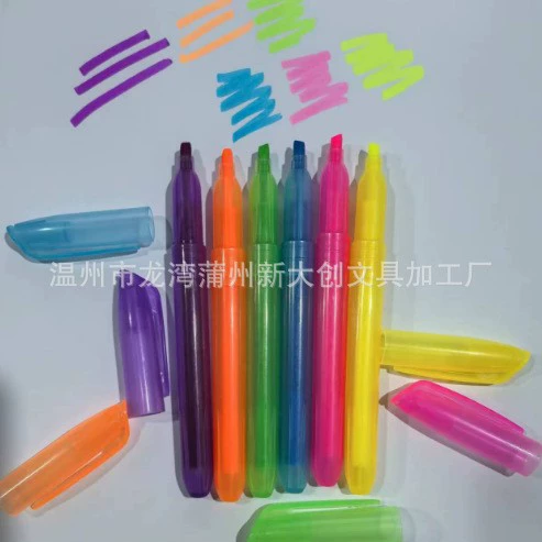 Прямые продажи от производителя: маркеры-хайлайтеры «Макарон» в креативных и ярких цветах для студентов, для выделения заметок и рисования, с возможностью индивидуализации.