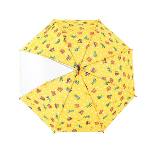 Foreign trade miki children's boys and girls kindergarten baby cartoon umbrella full print sunshade transparent sunny umbrella not including tax