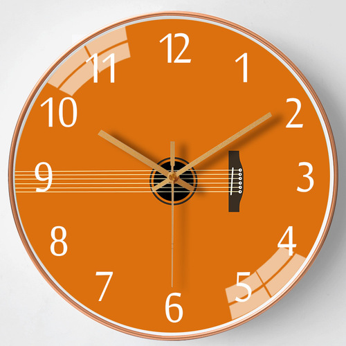 8-inch 20cm Nordic Modern Creative Clock Wall Clock Home Living Room Bedroom Silent Quartz Clock