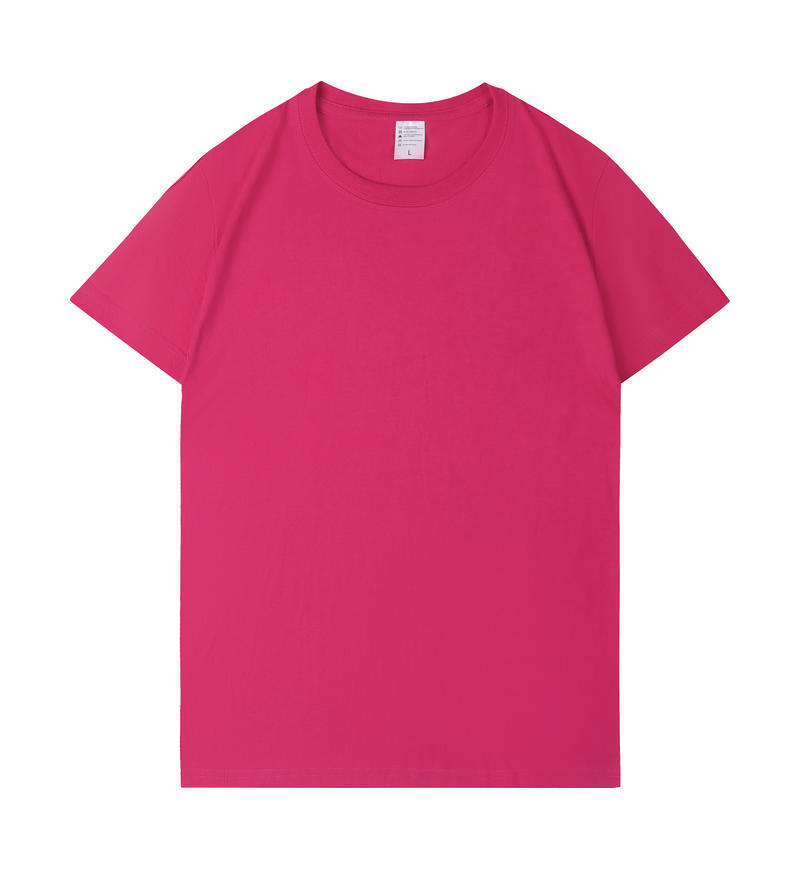 Tigre 180G algodón peinado de verano cuello redondo mangas cortas ropa de trabajo personalizada camiseta publicitaria impresa logotipo de impresión de moda image 10