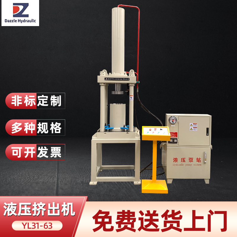 滕州大正YL31-63t液压挤出机活性炭液压机 挤出机 挤条机厂家