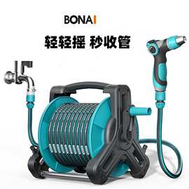 洗车高压水枪浇花喷枪水管软管收卷器浇花神器洗地家用强力洗院子