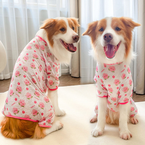 New pet summer and autumn cat and dog four-legged clothes wholesale breathable home clothes supplies