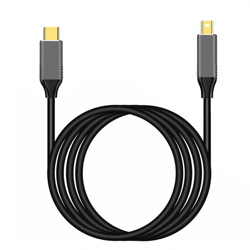 Type-c usb3.1 to mini DP HD adapter 1.8 meters support 4K * 2K 60HZ factory direct supply