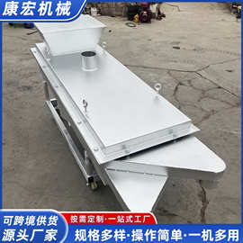 面粉小颗粒筛选机图片药材食品砂石筛选机单层双层多功能震动筛