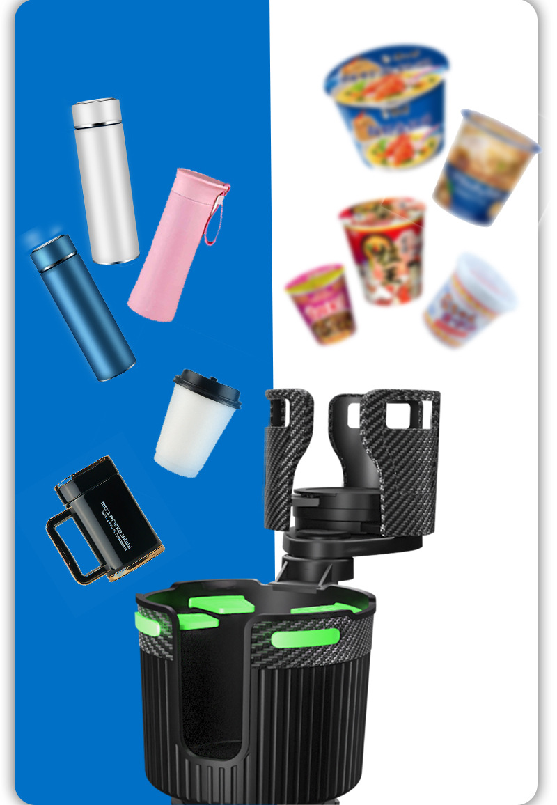 Car Accessories New Model Large Car Cup Holder, Dual Cup Holder for Car, Multifunctional Car Cup Holder