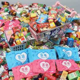 创意盲袋超市便利店迷你模型玩具仿真超市零食饮料酒瓶子饰品摆件