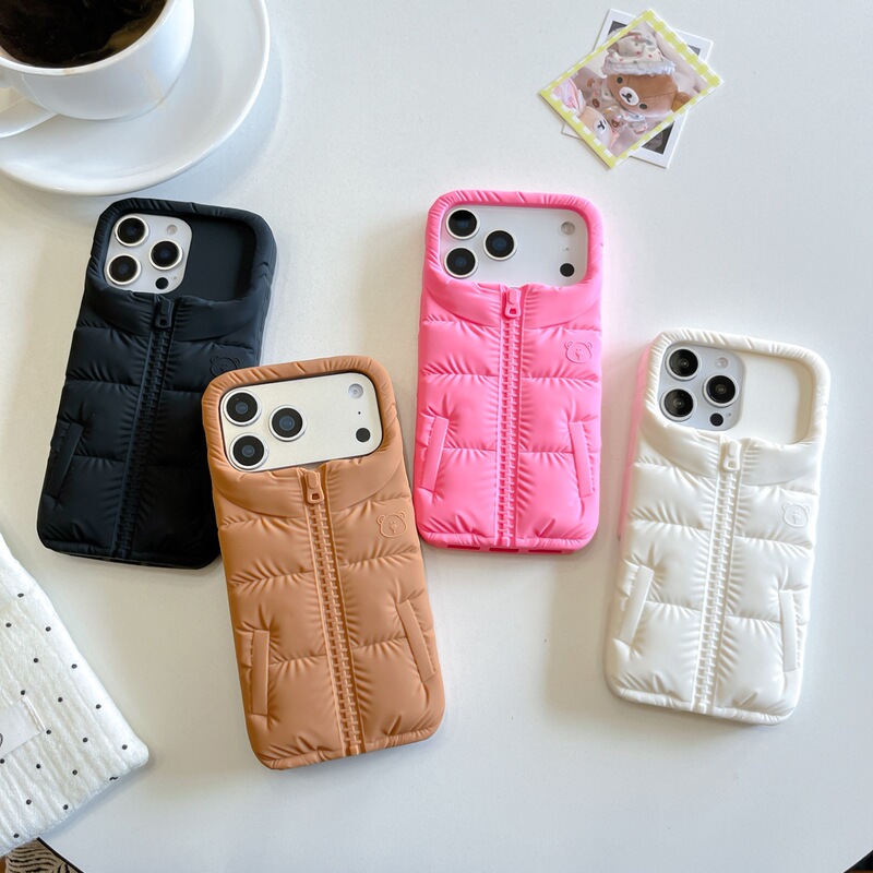 Suitable for Apple 17Promax down Jacket Silicone Phone Case Iphone1615 New Model 14 Girls 13 High Appearance Value Suitable for Apple 17Promax down Jacket Silicone Phone Case Iphone1615 New Model 14 Girls 13 High Appearance Value