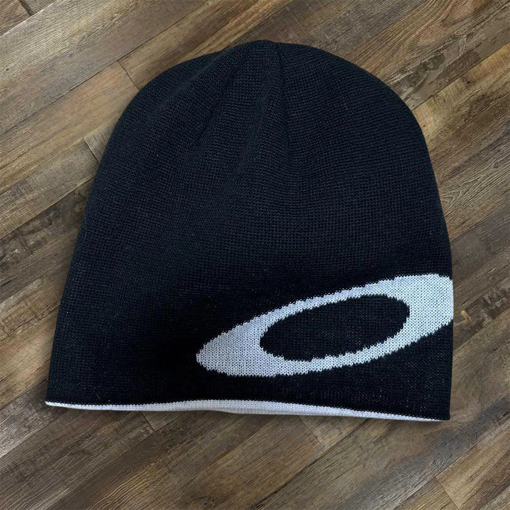 2025 otoño e invierno nuevo estilo estilo europeo y americano Hip-hop moda casual todo fósforo anillo jacquard cálido sombrero para hombres y mujeres