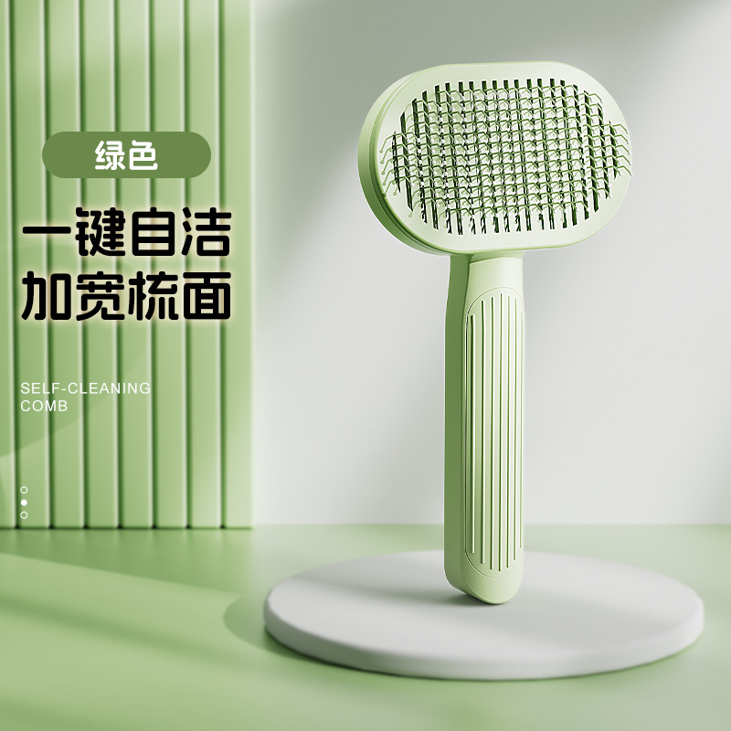 Peine para gatos, peine de aguja de pelo flotante, cepillo de pelo, limpiador de pelo de perro especial para gatos de pelo largo para gatos, artefacto de gato, suministros para mascotas