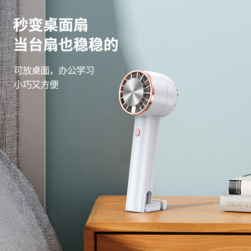 Ventilador portátil con compresa de hielo, escritorio y uso exterior, USB