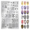 Quality DIY printing steel plate zjoy-pius version of the nail printing template 1-100 pattern