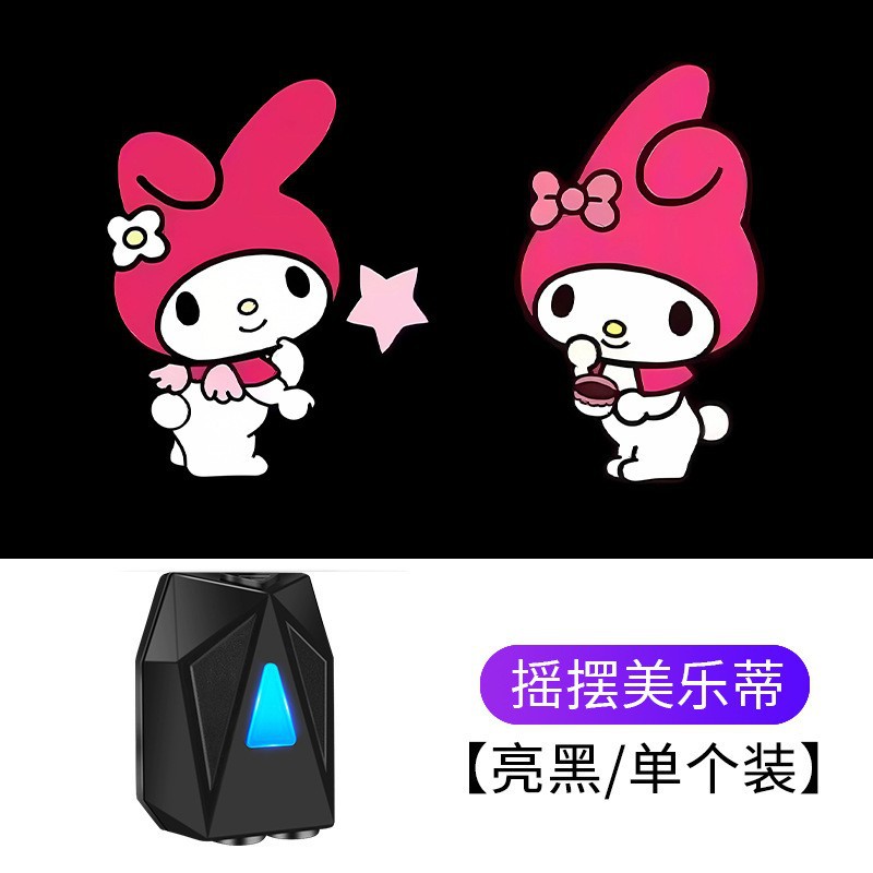 Dinámico Luz de bienvenida coche que lleva coche eléctrico motocicleta proyector de dibujos animados iluminación de la puerta luz del piso luz decorativa de la atmósfera