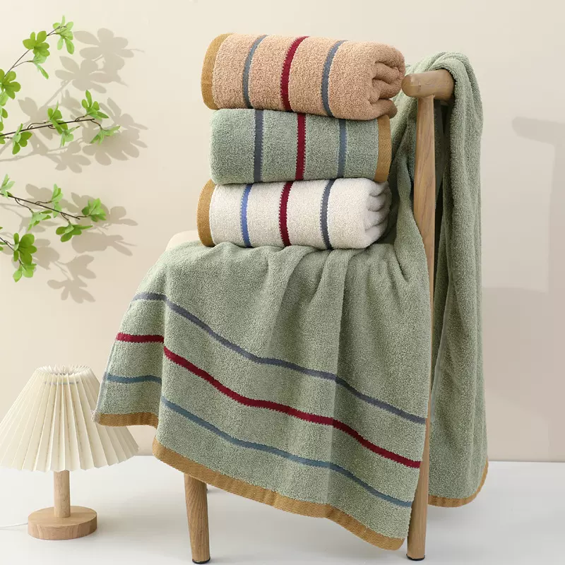 浴巾棉大抖音70*140家用加大加厚成人洗澡沙滩巾毛巾亲肤超柔软