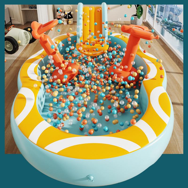 Inflatable swimming pool