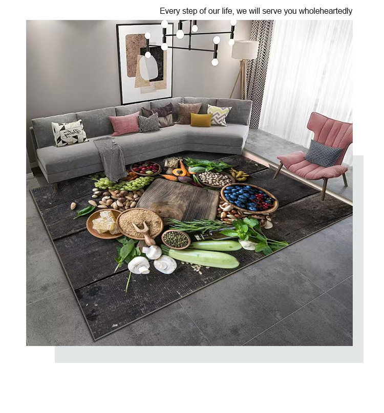 客厅地毯,创意地毯,地毯装饰,跨境地毯,地毯代发