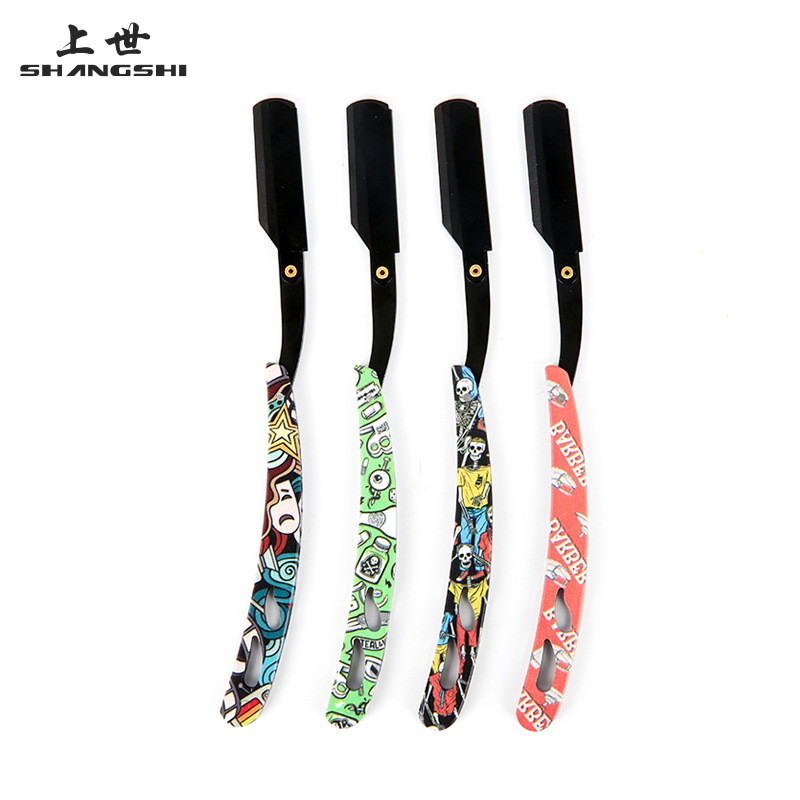 Manual vintage retro razor upper blade razor razor razor eyebrow trimmer shaving hairdressing tool