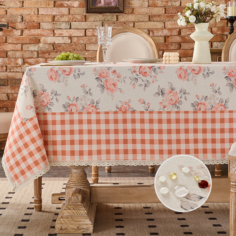 Bohemia impresa tela de mesa lujosa alta sensación impermeable tela de mesa de mesa de té casera tela de impresión antideslizante