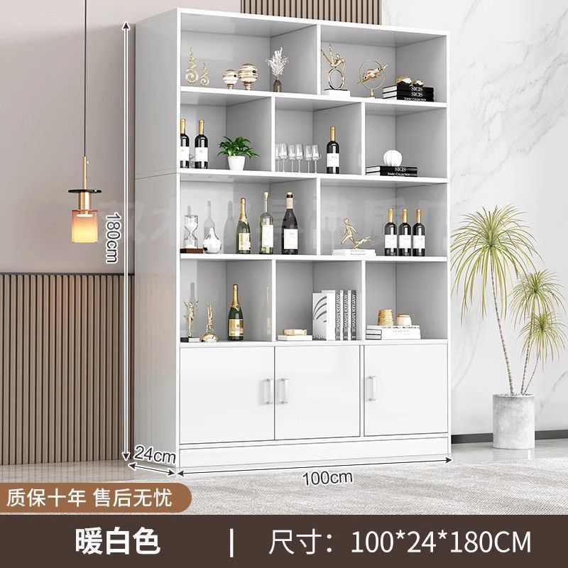 따뜻한 흰색丨3도어 100*24*180