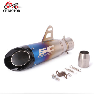 Motorcycle Ninja Z 250 300 ZX10MT0709 exhaust pipe R25R3R6 modified fried street SC exhaust pipe