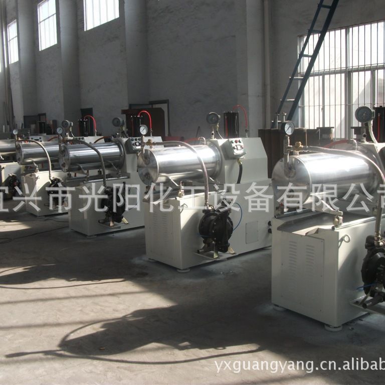 专业制造 GWS-30型卧式研磨机 密闭砂磨机涂料油漆医药助剂砂磨机