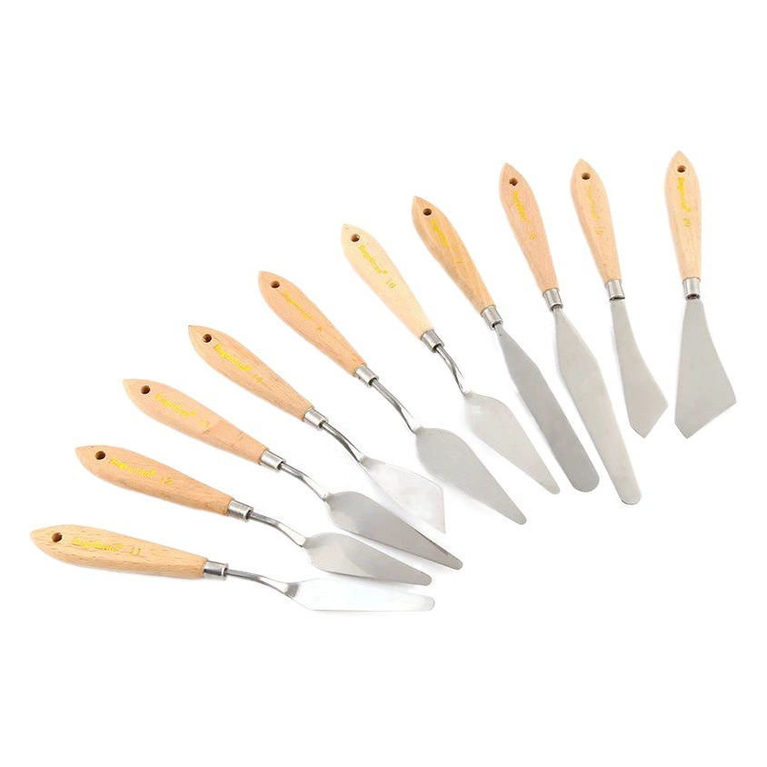 Трансграничный Эксклюзив для Boglino Red Beech Ручка скребок для картины маслом нож для живописи маслом мастихин нож несколько моделей