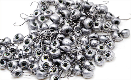 Root fishing hook 3g/4g big eye hook barb lead fish head hook Luya soft bait fish hook fishing gear fish hook